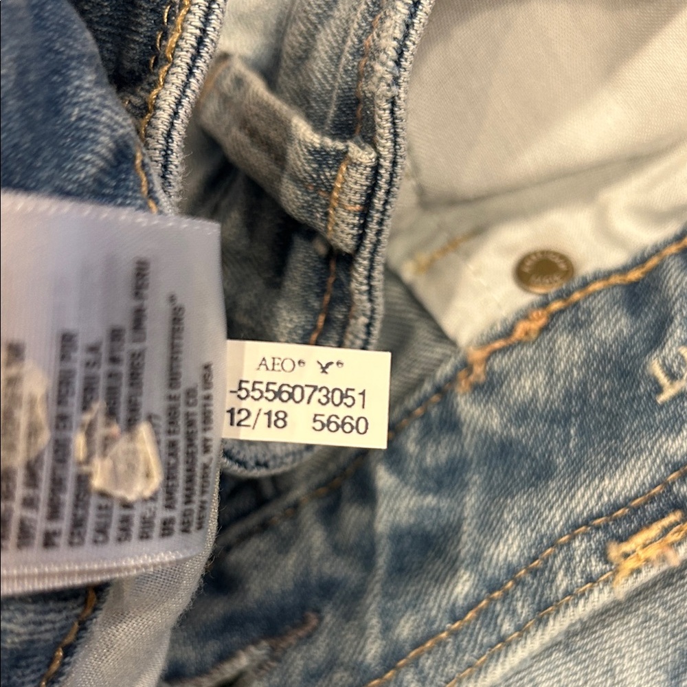 2018 American Eagle Button-Front Denim Skirt - image 6